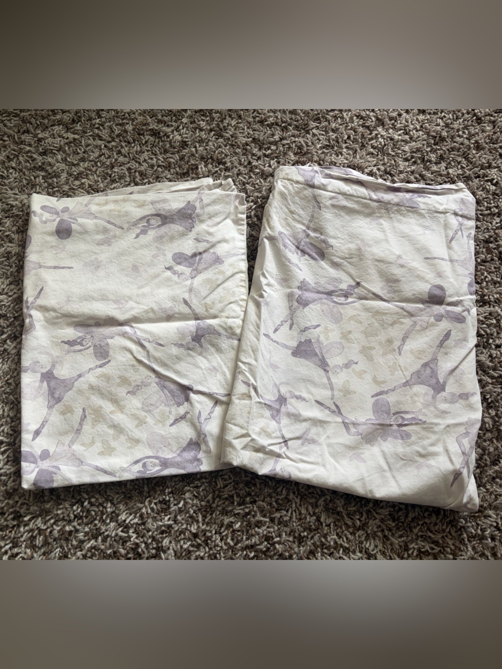 2- Pottery Barn Kids Fairy Cotton Pillowcase